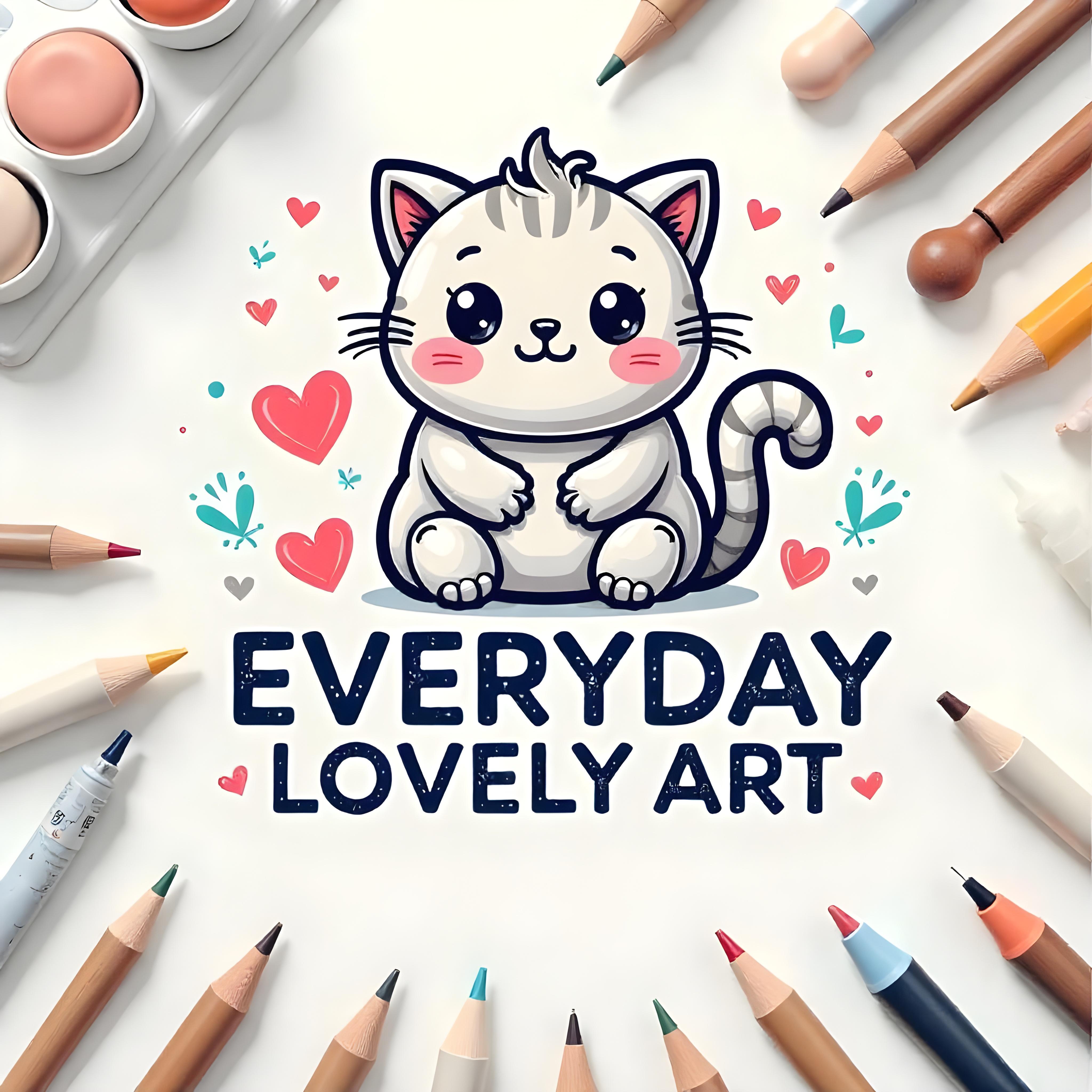 EverydayLoveleyArt Logo